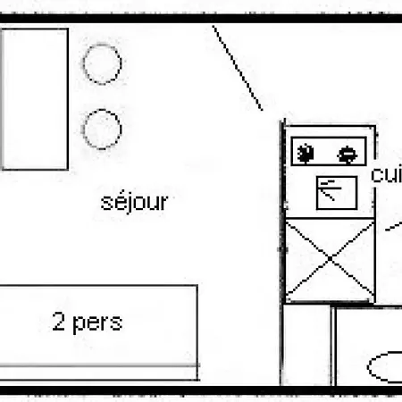 Résidence Le Plein Sud - 2/3 Pers - Plagne Villages - 009ps -le Plein Sud- Wifi Inclus Mae-1674 La Plagne